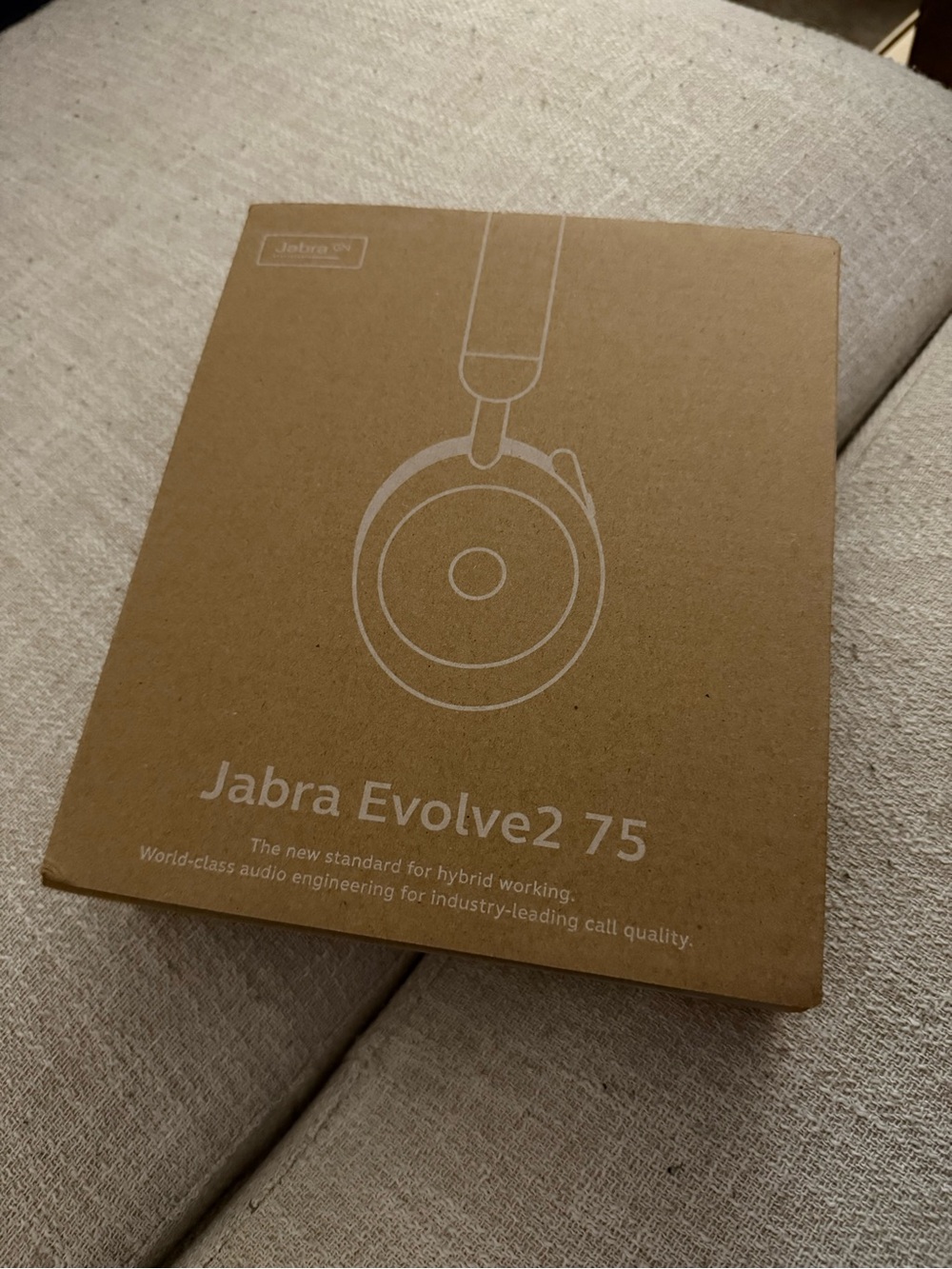 Evolve2 75 Wireless Headset - black